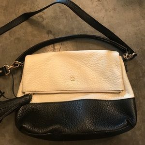Kate Spade black and white purse